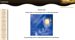 Desktop Screenshot of caminhantes2.com.br