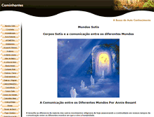 Tablet Screenshot of caminhantes2.com.br